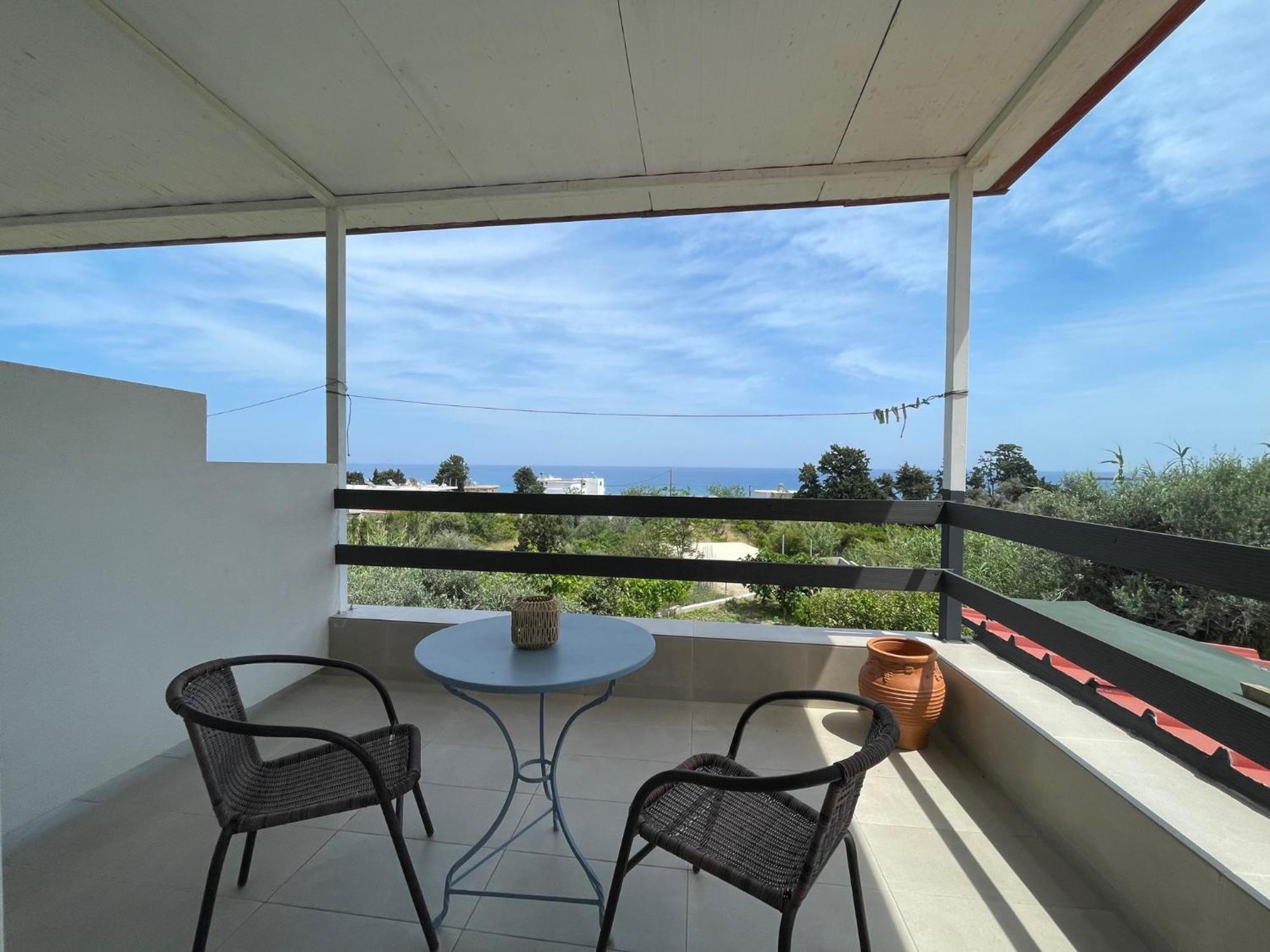 Plastiras Sea View Apartments Archangelos  Buitenkant foto